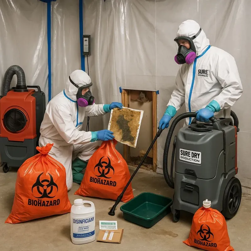 Contaminated Water Handling Protocols process in Emmet County, MI