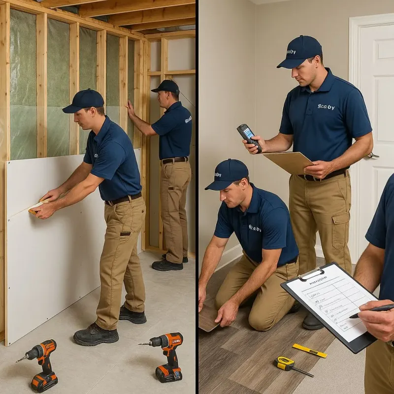 Repairs and Reconstruction process in Emmet County, MI