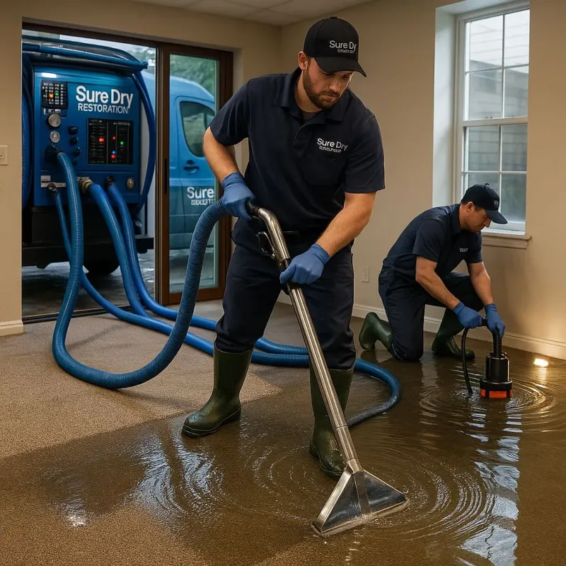 Water Extraction and Removal process in Emmet County, MI